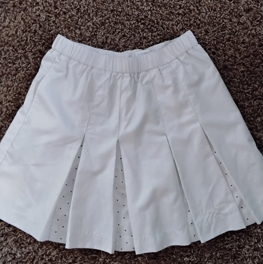 Reebok White A-Line Skirt